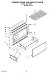 Diagram for 08 - Freezer Door And Basket Parts