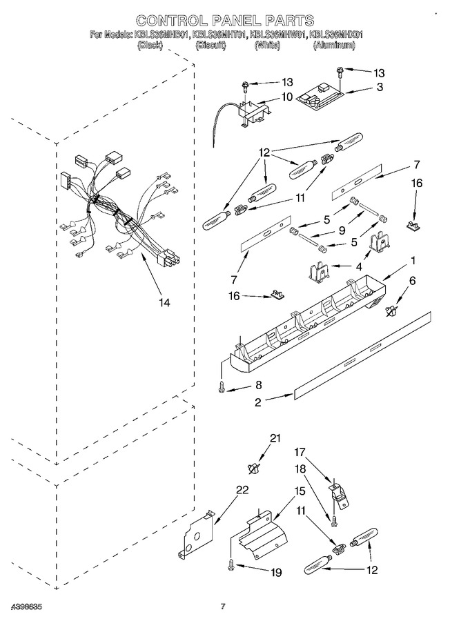 Diagram for KBLS36MHX01