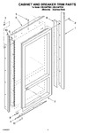 Diagram for 02 - Cabinet And Breaker Trim Parts