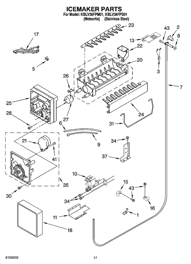 Diagram for KBLV36FPS01