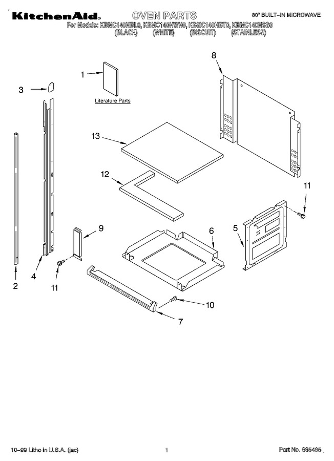 Diagram for KBMC140HSS0