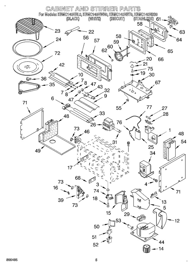 Diagram for KBMC140HSS0