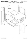 Diagram for 01 - Oven Parts