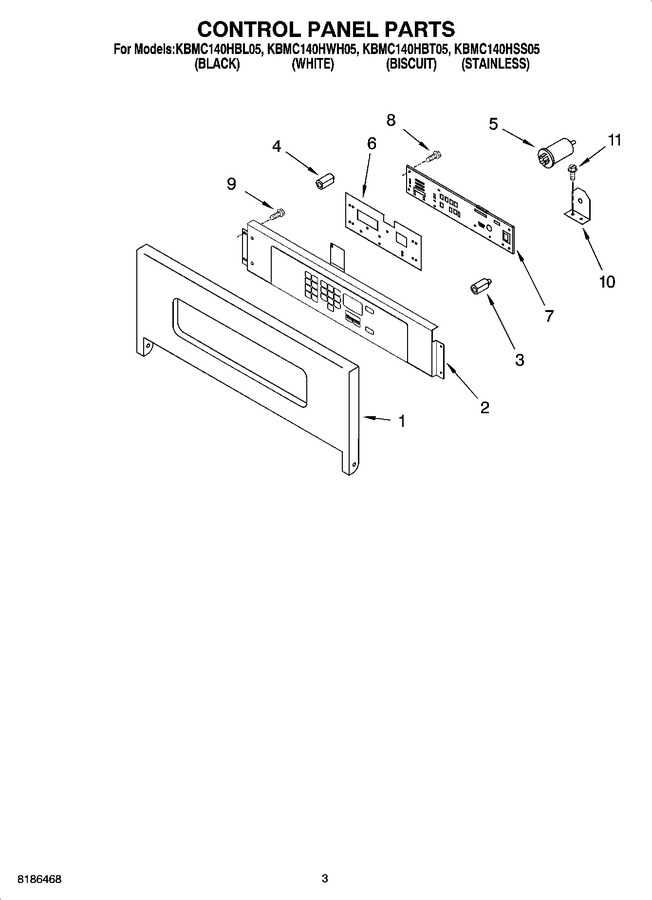 Diagram for KBMC140HWH05