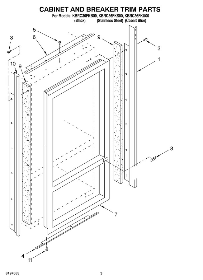 Diagram for KBRC36FKB00