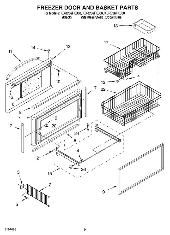 Diagram for KBRC36FKB00