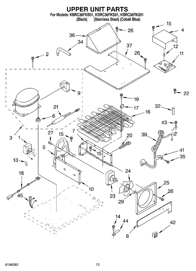 Diagram for KBRC36FKB01