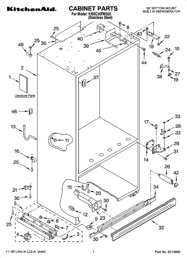 Diagram for KBRC36FMS02