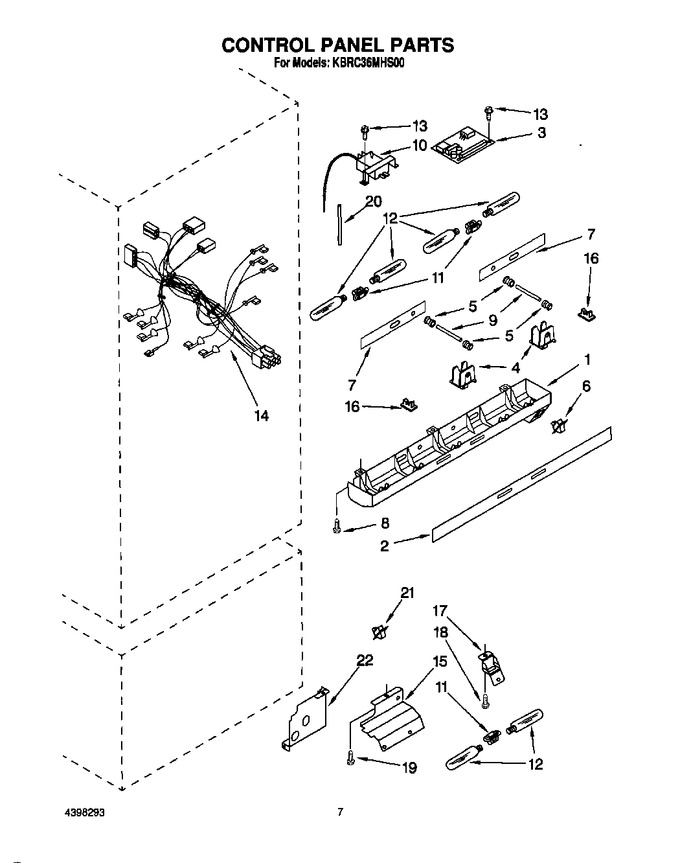 Diagram for KBRC36MHS00