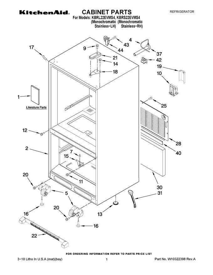 Diagram for KBRS22EVMS4