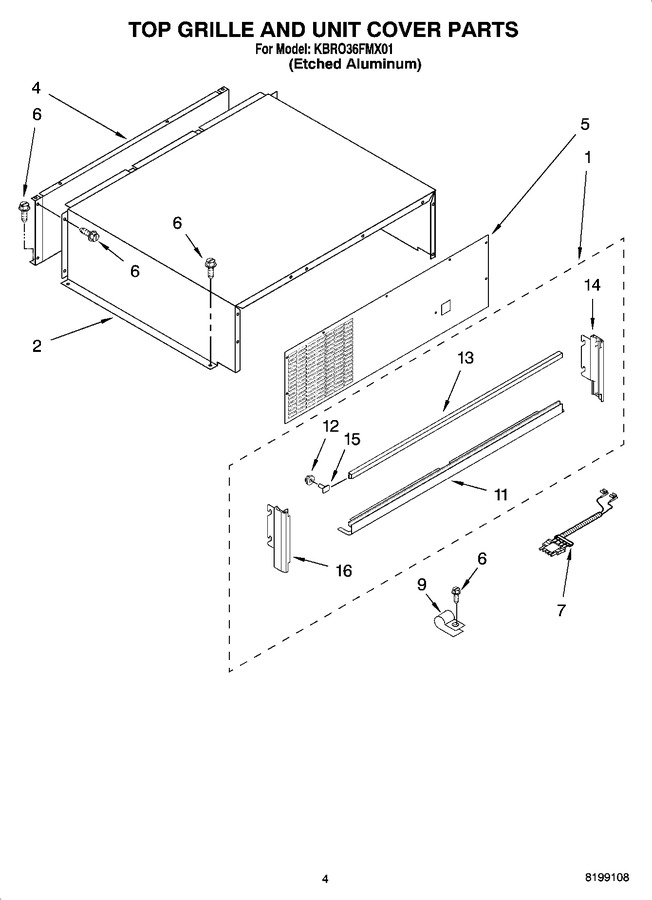 Diagram for KBRO36FMX01