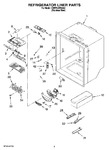 Diagram for 03 - Refrigerator Liner Parts