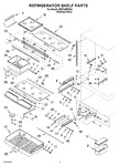 Diagram for 05 - Refrigerator Shelf