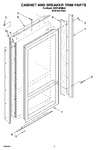 Diagram for 02 - Cabinet And Breaker Trim Parts