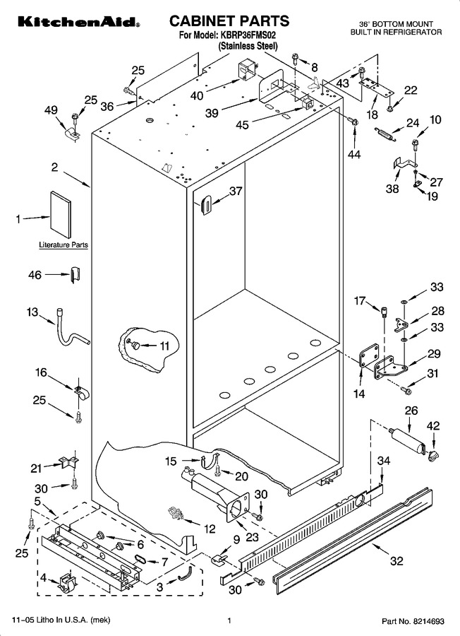 Diagram for KBRP36FMS02