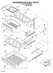 Diagram for 05 - Refrigerator Shelf Parts