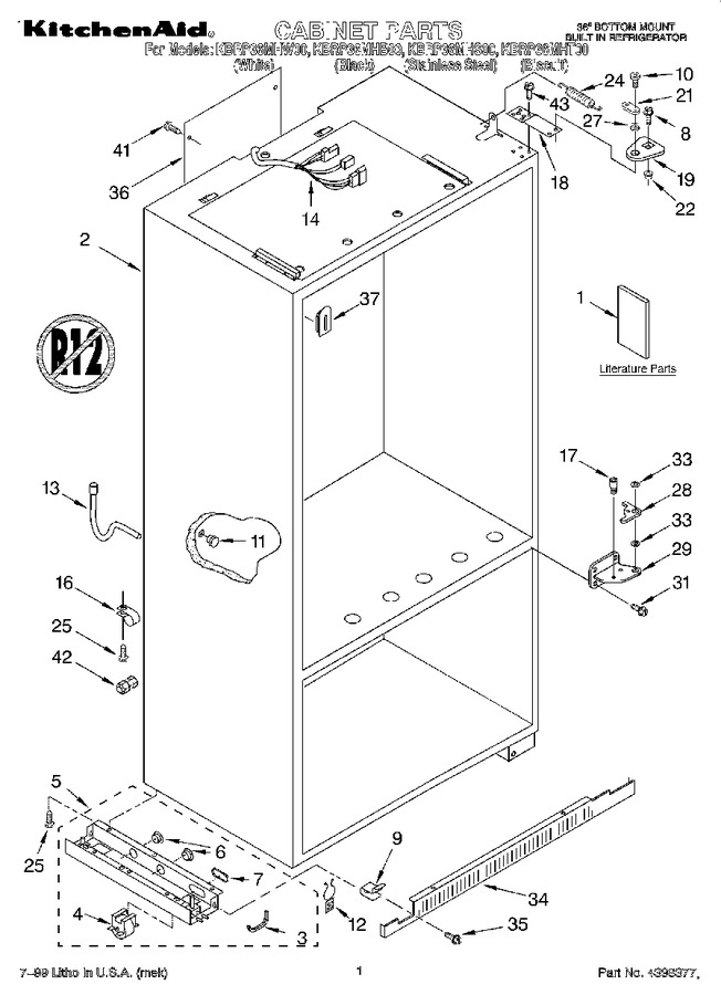 Diagram for KBRP36MHB00