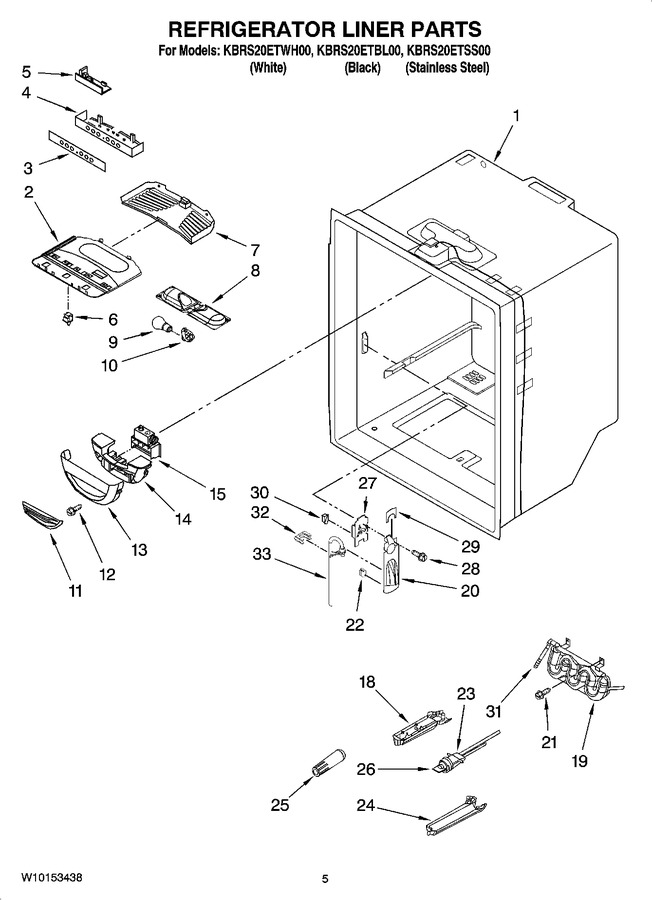 Diagram for KBRS20ETWH00