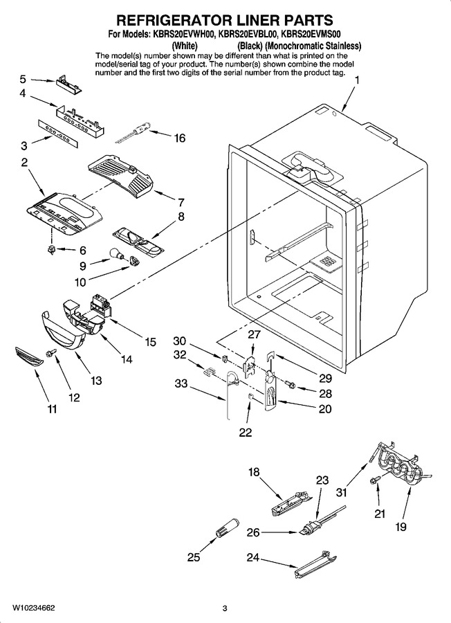 Diagram for KBRS20EVMS00