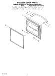 Diagram for 06 - Freezer Door Parts