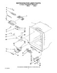 Diagram for 02 - Refrigerator Liner Parts