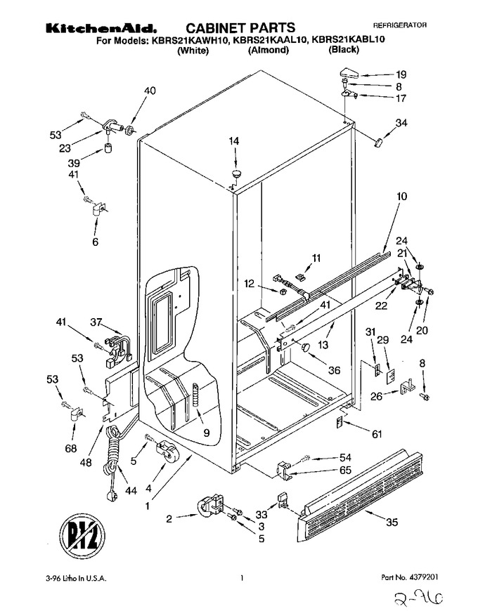 Diagram for KBRS21KAWH10