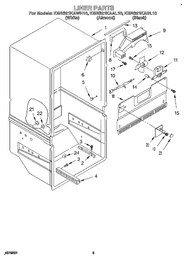 Diagram for KBRS21KAAL10