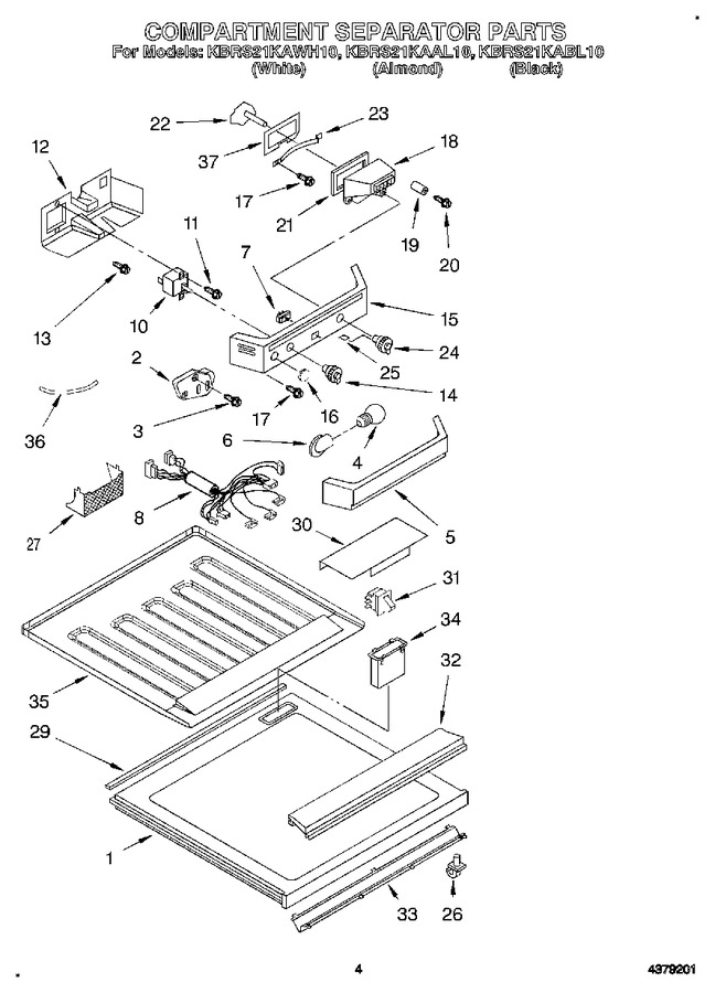 Diagram for KBRS21KABL10