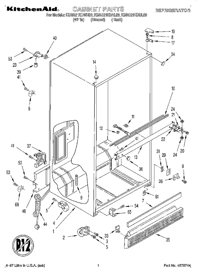 Diagram for KBRS21KDWH00