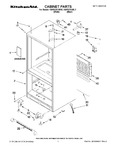 Diagram for 01 - Cabinet Parts