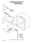 Diagram for 02 - Refrigerator Liner Parts