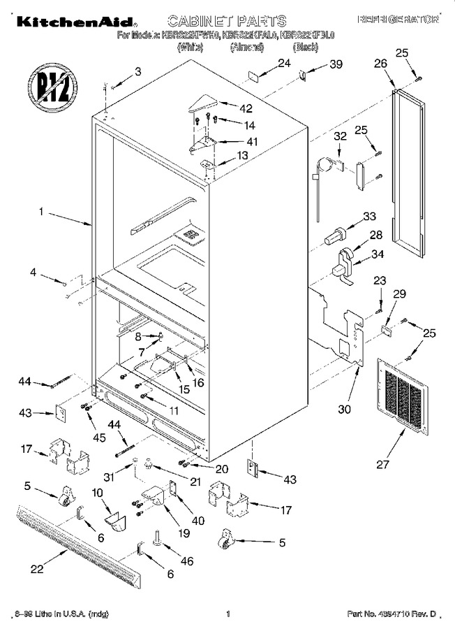 Diagram for KBRS22KFBL0