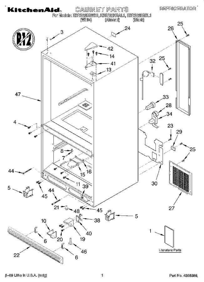 Diagram for KBRS22KGAL1