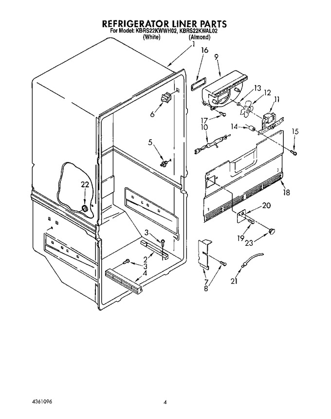 Diagram for KBRS22KWWH02