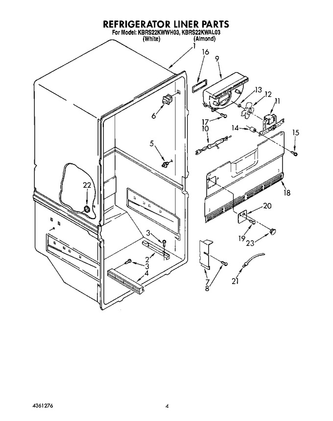 Diagram for KBRS22KWWH03