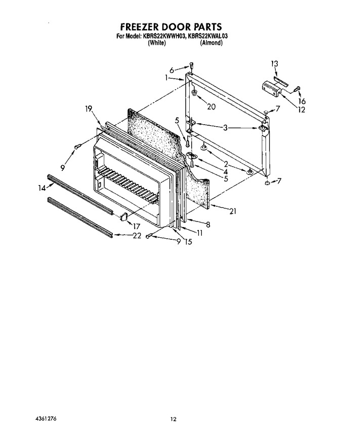 Diagram for KBRS22KWWH03