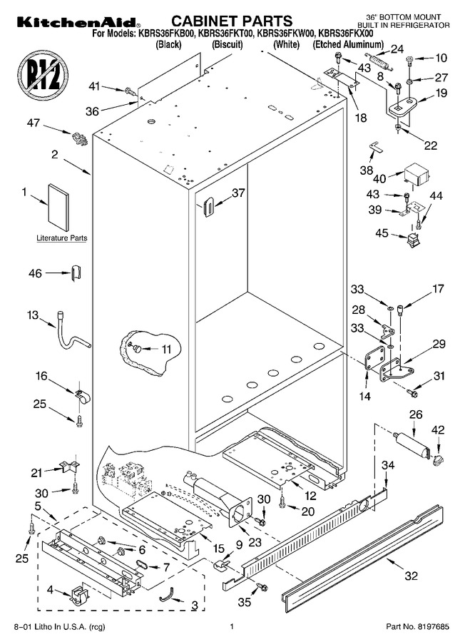 Diagram for KBRS36FKX00