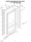 Diagram for 02 - Cabinet And Breaker Trim Parts