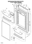 Diagram for 07 - Refrigerator Door Parts