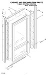 Diagram for 02 - Cabinet And Breaker Trim Parts