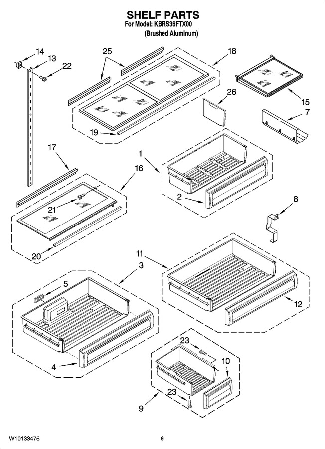 Diagram for KBRS36FTX00