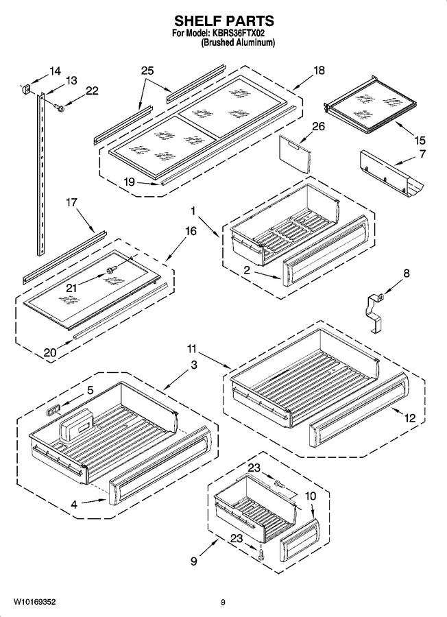 Diagram for KBRS36FTX02