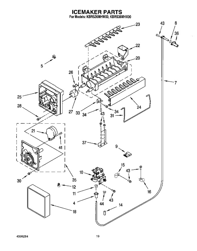 Diagram for KBRS36MHW00