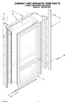 Diagram for 02 - Cabinet And Breaker Trim Parts