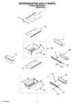 Diagram for 07 - Refrigerator Shelf Parts