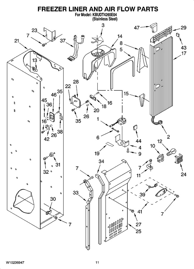 Diagram for KBUDT4265E04