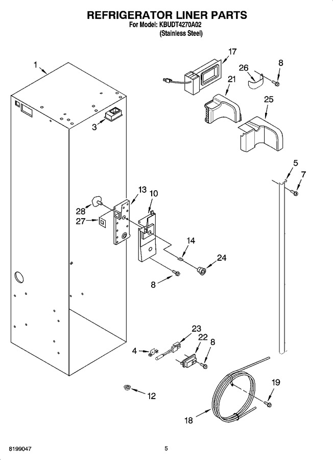 Diagram for KBUDT4270A02