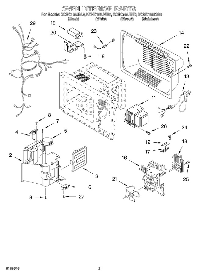 Diagram for KCMC155JWH0