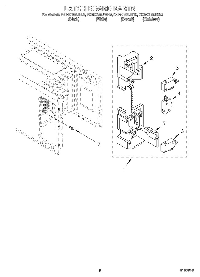 Diagram for KCMC155JSS0