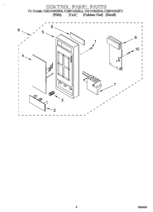 Diagram for KCMS135GBL0